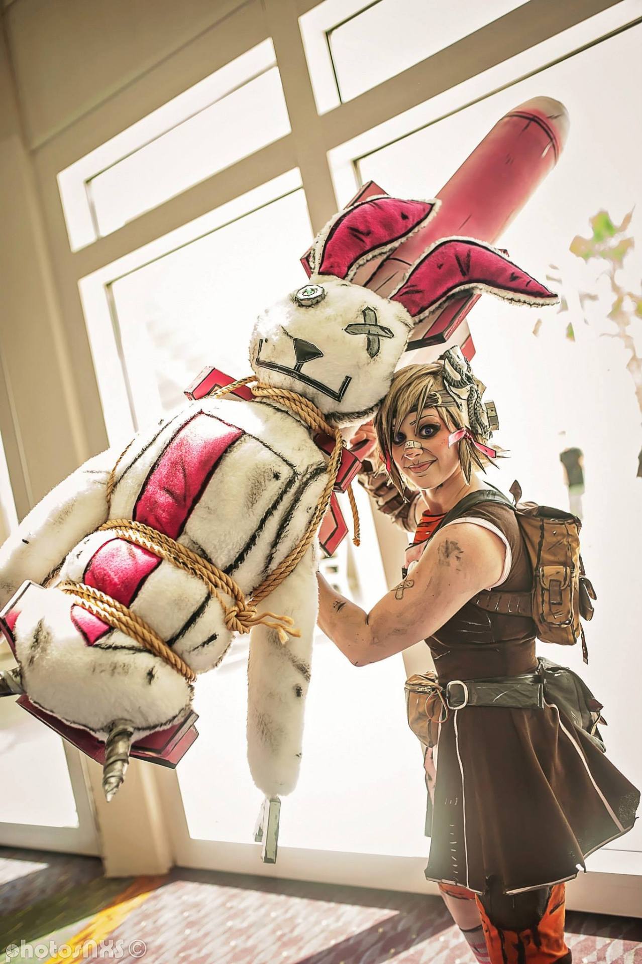 ikaricrossinglines:  videogamecosplay:  Tiny Tina cosplay by Seraph Cosplay. +Info:Model