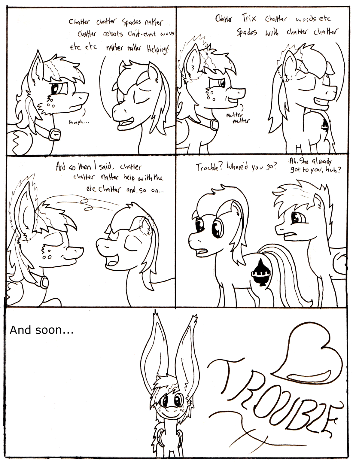 askscruffasus:  brokenthehero:  Trouble has big, fluffeh ears.  The secret is out!!