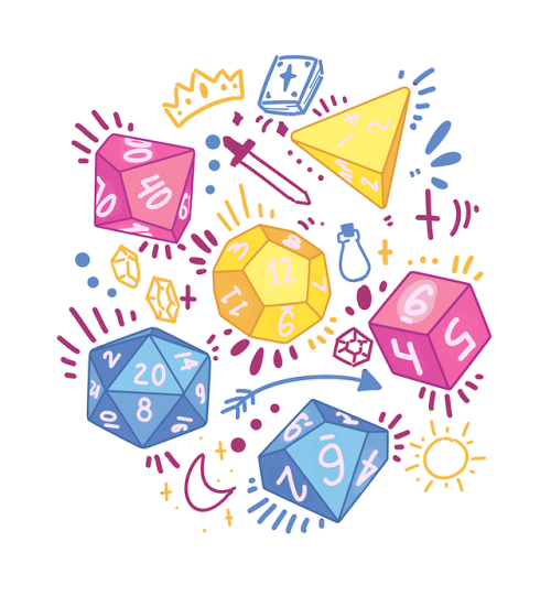 lubbocklight:  Hey guys! So I spent the past few days working on these cute dice and I hope you like