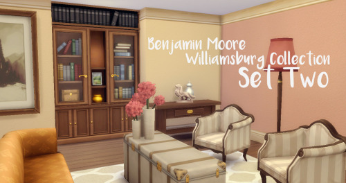 javabeandreams - Benjamin Moore Williamsburg Collection - Set...