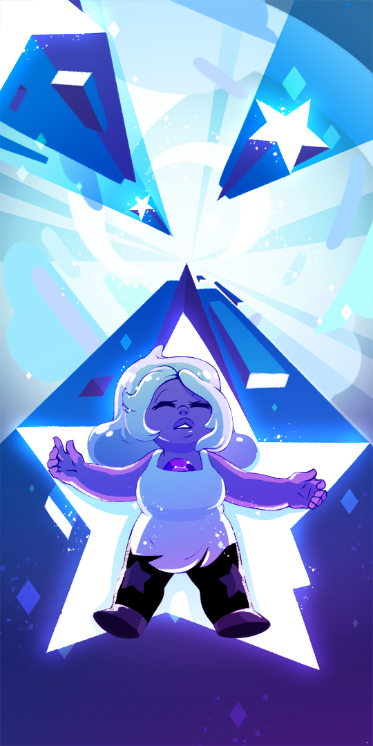 qesque:Finally got around to finishing another of these Steven Universe bookmark