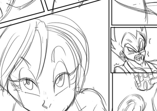 Last month I promised I’d do something special if I hit 񘈨 on patreon. And I by golly I did!Starting this month I’ll be posting a special short comic featuring King Vegeta and Bulma on my patreon! The comic, Summer Paradise Part 1: King of