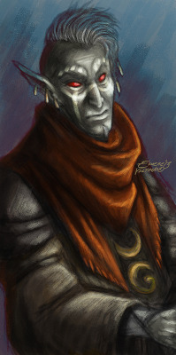 esuerc:  Telvanni Wannabe Talus I MADE A DUNMER FOR LOUR’EK TO LOOK AT OTHER THAN NELOTH. AND LET’S JUST SAY THAT NELOTH ISN’T HAPPY ABOUT THE CHANGE. ONLY HE IS ALLOWED TO HAVE ATTENTION. 