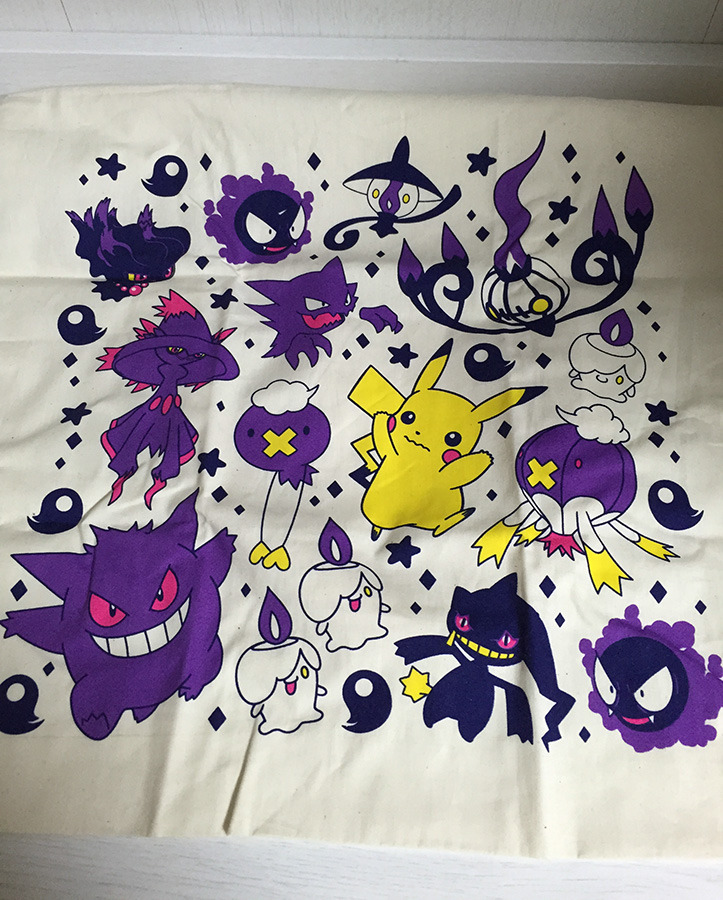zombiemiki:  Village Vanguard x Pokemon collaboration ghostie type bag! Even the