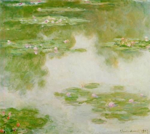 Sex lonequixote:  Water Lilies, 1907 ~ Claude pictures