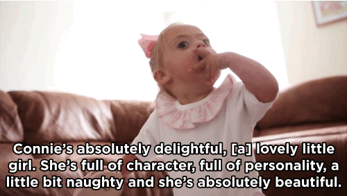 huffingtonpost:  Connie-Rose, Toddler Model With Down Syndrome, Wins Hearts EverywhereAt nearly two years old, Connie-Rose Seabourne is already changing the world one smile at a time. The British toddler, who was diagnosed with Down syndrome just two