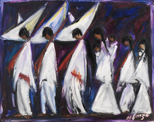 “DeGrazia’s Sombreros” traces more than fifty years of the evolving symbolism and abstraction of the