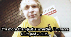 aleisterblacc:  tbt: Jon Moxley’s Fannypack -&gt; “I don’t even know. I don’t have to make sense because I’m the World Champion.” 