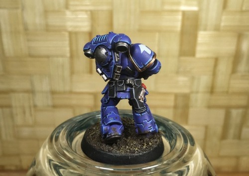 Primaris intercessor. With freehand and scratches 