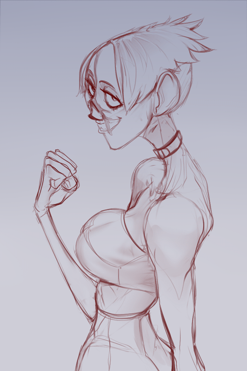 derekhetrickart:  Some assorted Cayenne’s I hadn’t put here yet.More of her dumb
