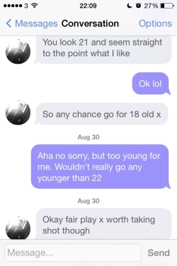 xsugarfacex:  Yay … Okcupid. Meh  First