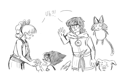 stupidoomdoodles:And here’s Wirkersh’s second comission, a “What if vegeta was the