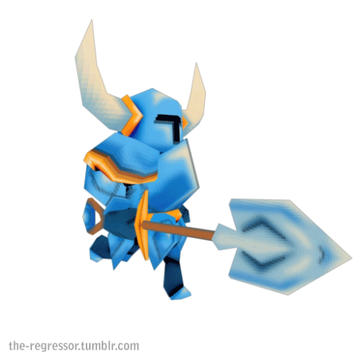 the-regressor:  64-bit Shovel Knight  Please view the Sketchfab render here   