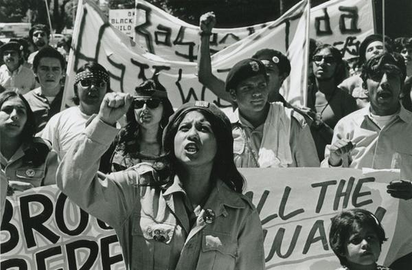 halfblackandqueer:  reverseracism:  themadbomber187:  FIGHT THE POWER!  Black Panthers.