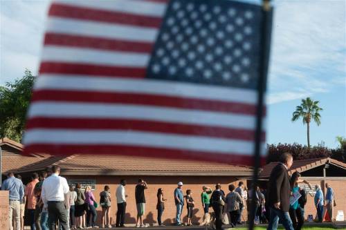 Polls Begin To Close In U.S. Election