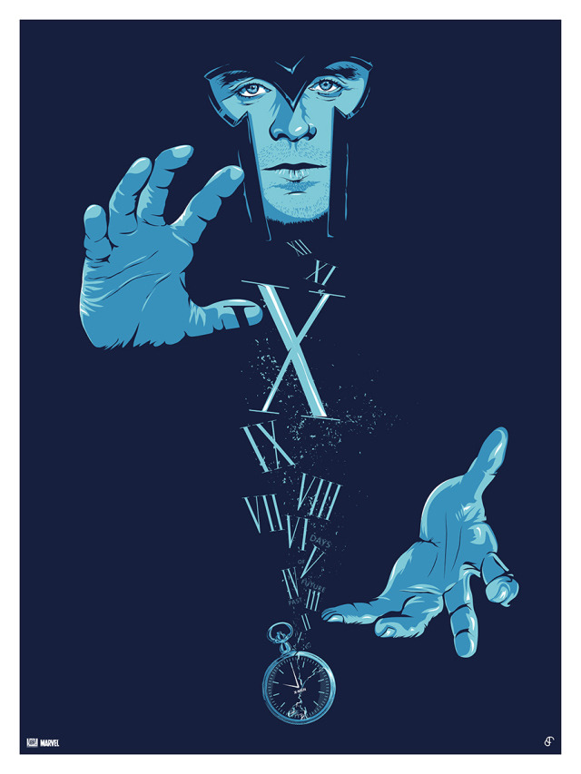 thecyberwolf:  X-Men: Days of Future Past &ldquo;Poster Posse Project #6 - Blurppy Exclusive”