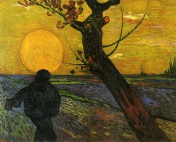 dappledwithshadow:  Vincent van GoghThe Sower1888 