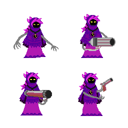 Fun Fact, The Main Character Doesn`t Actually Carry Any Weapon. She Analyzes The Weapons Of Strong Opponents