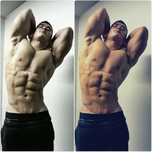 12sexyguys:  Double trouble (via greatsak_monkey on Instagram: http://bit.ly/1dwf6Xv) 12 sexy guys a day at http://12sexyguys.tumblr.com