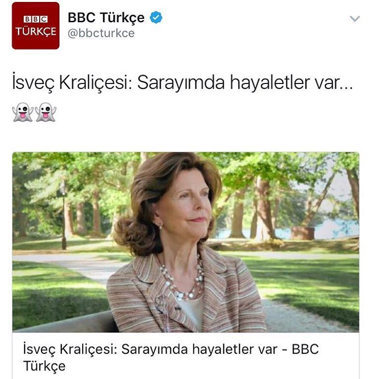 İsveç kraliçesi: Sarayımda...