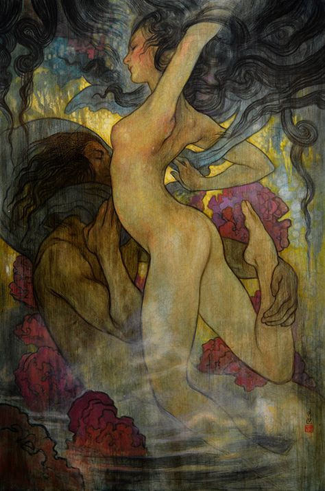 greedylittlepig:  rebecca guay (source) 
