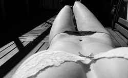 naughtyswedishgirl:  another tanning pic, not as good as the other one, but it’s still me  Total beauty.. Dam girl, that&rsquo;s sexy..!