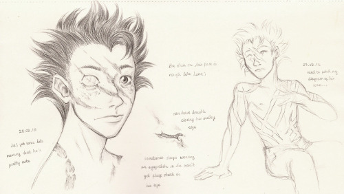 Ah, The Trials Of Drawing A Character You Designed Back When You Couldnt Draw Very Well. What Sort Of