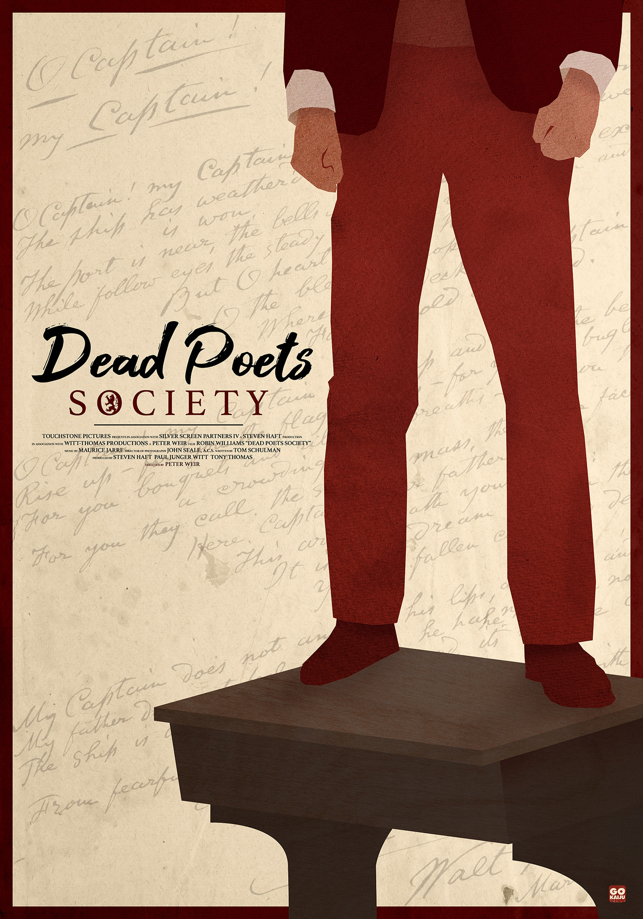 Movie Poster Dead Poets Society 1989