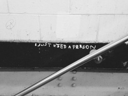 dreadful-secrets:  This is just my edit but I fucking love this “I just need a person” or “I just used a person” I feel like the original way you read it says something about you. 