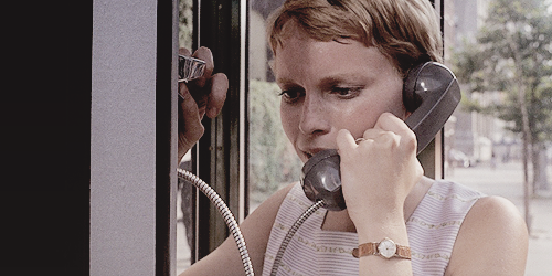 beauvelvet:  Rosemary’s Baby, 1968. I dreamed someone was raping me. I think it