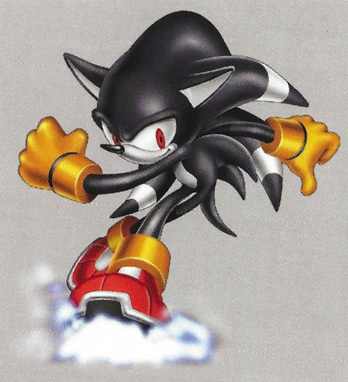 Sonic The Hedgeblog — A figure of Super Sonic, which was included in the