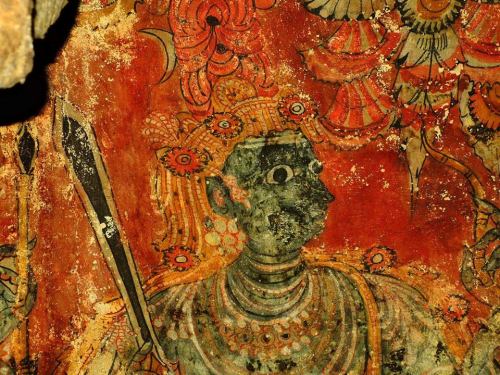 arjuna-vallabha: Some details of Lepakshi temple painted ceilings In Andhra Pradesh, latest 17th cen
