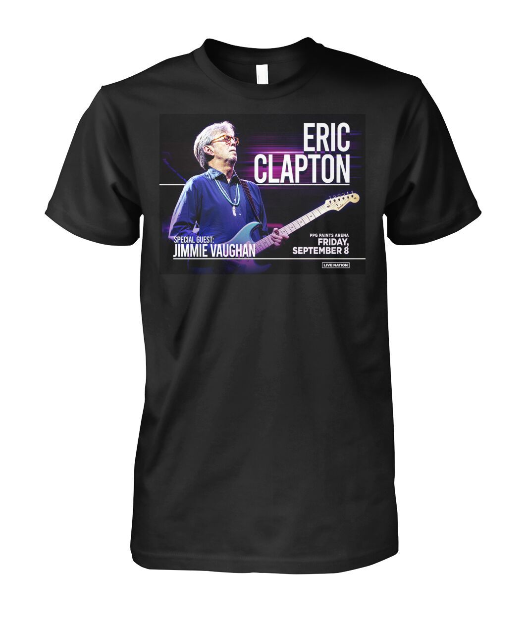 Teesprintcous — Eric Clapton PPG Paints Arena Tour 2023 T Shirt
