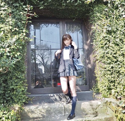 橋本ありなさんのツイート: &ldquo;今日はイメージの撮影だよ~☺️ 久々のJK… &rdquo;