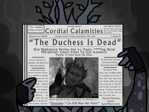 All of the 2019-2020 Cordial Calamities event ads!