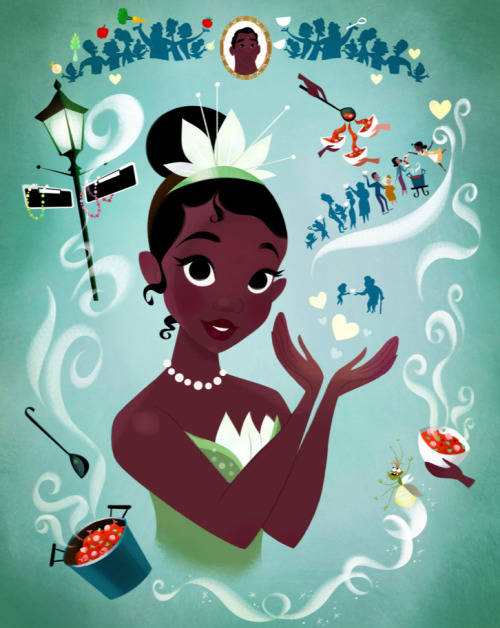 a-little-ray-of-fantasy:Tiana’s story from “Tales of Courage and Kindness”