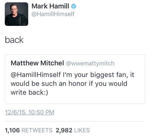 itscallingtoyou: fn-6969: ARE YOU FU CKIG KIDDING mE Mark Hamill confirmed for dad joke hell