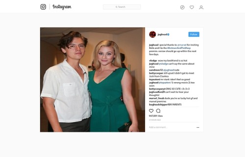 youtuber!bughead social media aui had wayy to much fun with this Star Wars &amp; Marvel fanboy v
