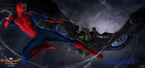 Concept Art, Synopsis, and Cast List for SPIDER-MAN: HOMECOMING RevealedSynopsis: A young Peter Park