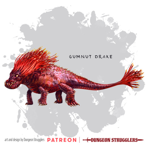 New monster! Gumnut DrakeSmall dragon, unaligned——Gumnut drakes are arboreal omnivores t