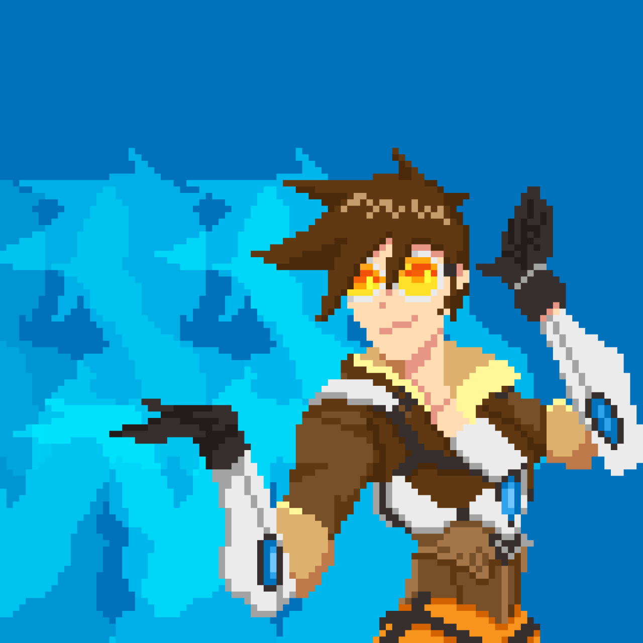 the-other-user:  Tracer by The Other User © 2015This one was done during my recent