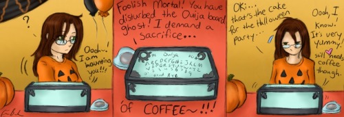 spectralpony:  Silly Admin! You can’t have cake without coffee ^0^ *nod nod*   X3