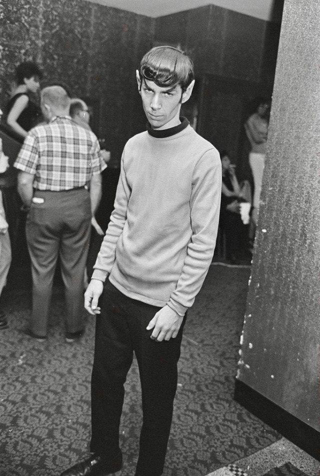 Star Trek cosplay at the World Science Fiction, 1967.