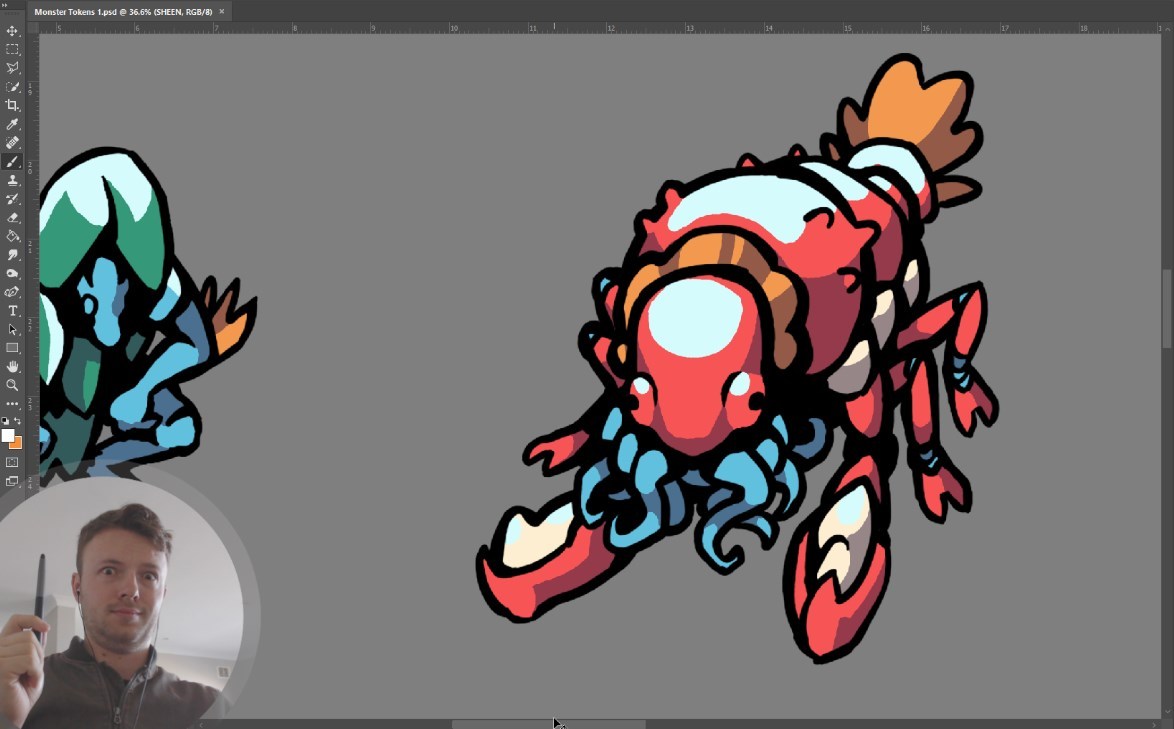 Do you like Drawing Streams? I'm streaming as I work on some underwater monsters from Dungeons & Dragons. Please come say hi!  Twitch: https://www.twitch.tv/2minutetabletop