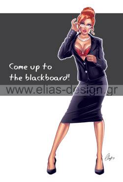 pelennanor:  Come up to the Blackboard by Elias-Chatzoudis