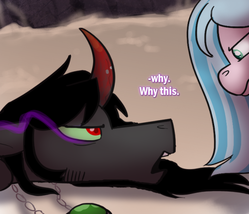 Porn photo ask-king-sombra:  WHY IS SHE SO CREEPY  X3!