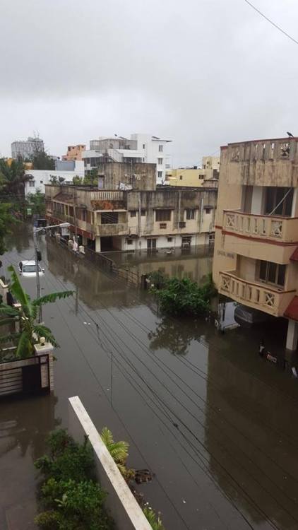 Inundated City – ChennaiFew months ago, I was on a skype call with my dad who lives in Southern Indi