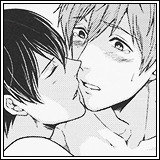 noctemv:  Makoharu + kissing【♥】|| do not remove 