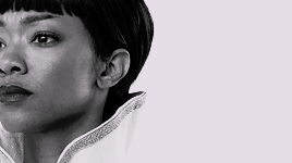 haloless:Michael Burnham for @burnhamsmichaelSometimes the only way to find out where you fit in is 