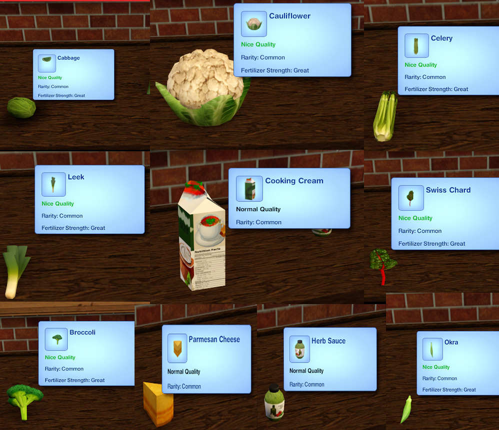 aroundthesims:  icy-spicy-scalpel:  Green Vegetables:  This is a collaboration between